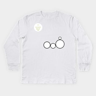 JoeColombo_TubeChair_1/2 Kids Long Sleeve T-Shirt